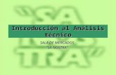 Introducción al Análisis técnico SALA DE MERCADOS SA NOSTRA.