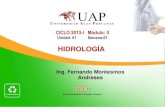 Semana 1 - Ciclo Hidrologico-Cuenca Hidrografica