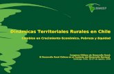 Dinámicas Territoriales Rurales en Chile Cambios en Crecimiento Económico, Pobreza y Equidad Congreso Chileno de Desarrollo Rural: El Desarrollo Rural.