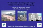 Producción de Pulpa de Papel Caso Fray Bentos - Uruguay Uniendo los Movimientos Sociales al Cabildeo y Litigio Estratégico Centro de Derechos Humanos y.