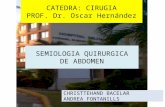 Semiologia Quirurgica Del Abdomen