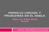 52437792 Frenillo Lingual y Problemas en El Habla