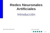 1/67 Mg. Samuel Oporto Díaz Lima, enero 2006 Redes Neuronales Artificiales.