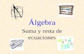Álgebra Suma y resta de ecuaciones. 65.9 31.5 = a - 34.4.