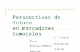 Perspectivas de futuro en marcadores tumorales Dr. Josep M. Piera Servicio de Oncología Médica Hospital Donostia.