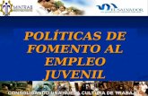 POLÍTICAS DE FOMENTO AL EMPLEO JUVENIL. CONTENIDO DE LAS POLÍTICAS DEL FOMENTO AL EMPLEO JUVENIL Y ACCIONES.