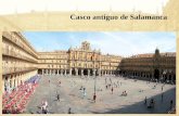 Casco antiguo de Salamanca. Es la parte antigua de la ciudad, formada por calles, plazas, jardines y edificaciones. Se fue formando con el paso de los.