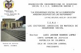 1 PALACIO DE JUSTICIA BOGOTA, COLOMBIA República de Colombia Corte Suprema de Justicia ORGANIZACIÓN IBEROAMERICANA DE SEGURIDAD SOCIAL O.I.S.S. SUBREGION.