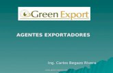 Www.green-export.com Ing. Carlos Begazo Rivera AGENTES EXPORTADORES.