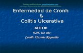 Enfermedad de Cronh & Colitis Ulcerativa AUTOR EST. 4to año Camilo Untoria Reynaldo Trabajo publicado en  La mayor.
