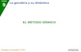 UNIDAD 9 La geosfera y su dinámica Biología y Geología 4.º ESO EL MÉTODO SÍSMICO.