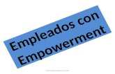 Empleados con Empowerment María Catalina Blanco de León.