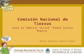 Comisión Nacional de Tierras para el Hábitat Social Padre Carlos Mugica Misión, objetivos y plan de trabajo.