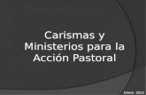 Carismas y Ministerios para la Acción Pastoral Enero 2013.