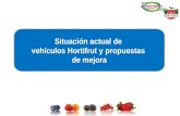 Situación actual de vehículos Hortifrut y propuestas de mejora.