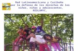 Red Latinoamericana y Caribeña por la defensa de los derechos de los niños, niñas y adolescentes, REDLAMYC,