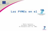 Las PYMEs en el Marta Iglesias European Commission DG Research-Unit T4: SMEs.