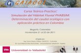 Curso Caudal Ecológico PHABSIM Colombia UVA-GAIACOL