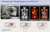 IAEA Title of Lecture1 Protección Radiológica en PET/CT Siete días tras iniciarse la quimioterapia SUV = 3.9 42 días tras iniciarse la quimioterapia SUV.