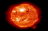 Fusión nuclear Sol + + Cuatro núcleos de hidrógeno (protones) Dos partículas beta (electrones) Un Núcleo de helio + Energía.