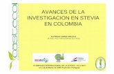 Avances de La Investigacion en Stevia en Colombia Ing_Jarma_Colombia