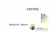 COSTOS Rodolfo Matti. 2 EMPRESA es una persona natural o jurídica que reúne los factores de capital y trabajo con ánimo de lucro.