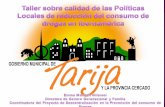 El departamento de Tarija representa el 4% del total de la población de Bolivia, la población se concentra en el área urbana y el 52% de esta población.
