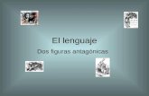 El lenguaje Dos figuras antagónicas. El lenguaje: las esencias Platón (427-347 aC)