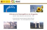 Eficiencia Energética en España José Gil - Dpto. Relaciones Internacionales - IDAE IV Reunión del Grupo de Expertos ONUDI-GRULAC Quito (Ecuador) – 24 y.