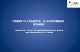 FONDO MULTILATERAL DE INVERSIONES (FOMIN) D ESARROLLO DEL SECTOR PRIVADO MICRO - ASEGURADOR EN L ATINOAMÉRICA Y EL C ARIBE.