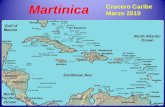 Crucero Caribe Marzo 2010 Martinica La isla de la Martinica está dominada por el volcán Monte Pelée, de 1397 metros de altura, que hizo erupción el 8.