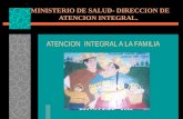 MINISTERIO DE SALUD- DIRECCION DE ATENCION INTEGRAL. ATENCION INTEGRAL A LA FAMILIA.