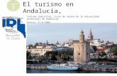 El turismo en Andalucía, en Turismo industrial, curso de verano de la Universidad Internacional de Andalucía. La Rábida, 21-8-2006 Juan A. Márquez Domínguez.
