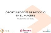 OPORTUNIDADES DE NEGOCIO EN EL MAGREB OCTUBRE DE 2012.