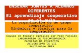 ENSEÑAR JUNTOS A ALUMNOS DIFERENTES El aprendizaje cooperativo en el aula Equipo de trabajo dirigido por Pere Pujolàs LABORATORIO DE PSICOPEDAGOGÍA FACULTAD.