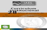 Curriculum Institucional 28 Años al servicio de la Acuacultura en Sonora.
