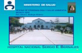 MINISTERIO DE SALUD HOSPITAL NACIONAL S ERGIO E. B ERNALES OFICINA DE EPIDEMIOLOGIA Y SALUD AMBIENTAL MÉDICO JEFE Dra. Dina C. Bedoya Alvarez.