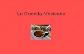 La Comida Mexicana. Bebidas Agua Refrescos Café Té