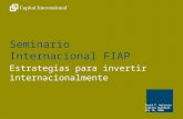 Seminario Internacional FIAP Estrategias para invertir internacionalmente David F. Holstein Capital Guardian May 18, 2006.