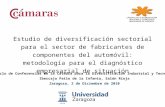 IV Ciclo de Conferencias de la Cátedra para la Diversificación Industrial y Tecnológica Ibercaja Patio de la Infanta, Salón Rioja Zaragoza, 2 de Diciembre.