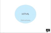 HTML Estructura. Estructura HTML Los elementos html pueden visualizarse como bloque o como en línea. Los elementos bloques block ocupan todo el ancho.