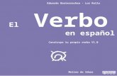 Eduardo Basterrechea - Luz Rello El Verbo en español Construye tu propio verbo V1.0 Molino de Ideas.