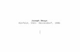 Joseph Beuys Krefeld, 1921- Düsseldorf, 1986 |. Joseph Beuys: chamán de la vanguardia Retrospectiva. Llega a la Argentina la obra del hombre que revolucionó.