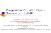 Programación Web Open Source con LAMP Dr. Diego Lz. de Ipiña Gz. de Artaza  dipina@eside.deusto.es Soluciones.