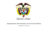 Departamento Administrativo de la Función Pública República de Colombia.