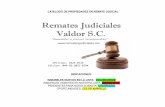 Lista Completa de Remates Judiciales Valdor