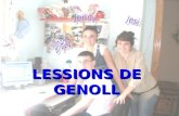 LESSIONS DE GENOLL de Ignacio, Jenny i Jesy
