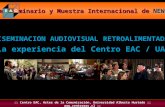 1er Seminario y Muestra Internacional de NEW MEDIA :: Centro EAC, Artes de la Comunicación, Universidad Alberto Hurtado ::  :: DISEMINACION.