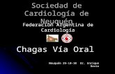 Sociedad de Cardiología de Neuquén Federación Argentina de Cardiología Chagas Vía Oral Neuquén 29-10-10 Dr. Enrique Bavio.