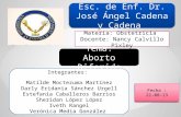 Esc. de Enf. Dr. José Ángel Cadena y Cadena Materia: Obstetricia Docente: Nancy Calvillo Pixley Integrantes: Matilde Moctezuma Martínez Darly Eridania.